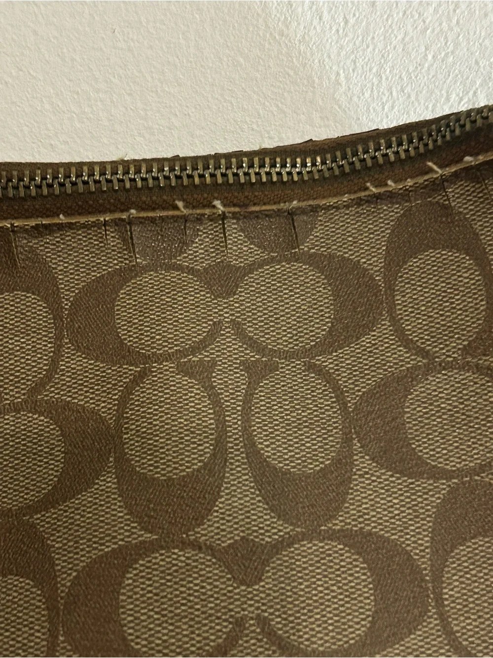 Coach hobo crafted